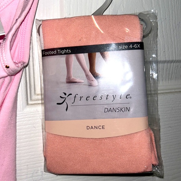 Leotard bundle with tights like new! - Picture 4 of 4